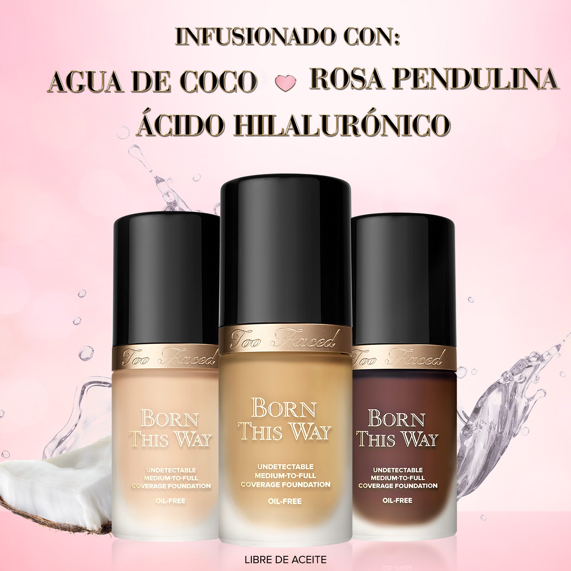 BORN THIS WAY MATTE 24 HOUR LONG-WEAR FOUNDATION (BASE DE MAQUILLAJE DE LARGA DURACIÓN)